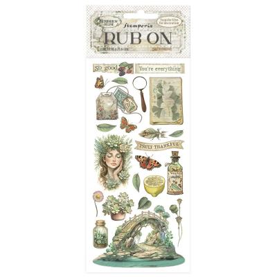 Stamperia Herbarium Silvae Rub-On - Bridge