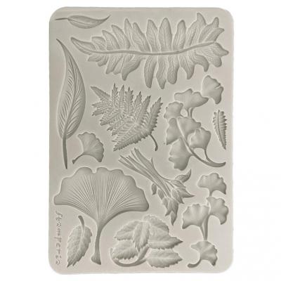 Stamperia Herbarium Silva Moulds - Botanical Leaf Collection