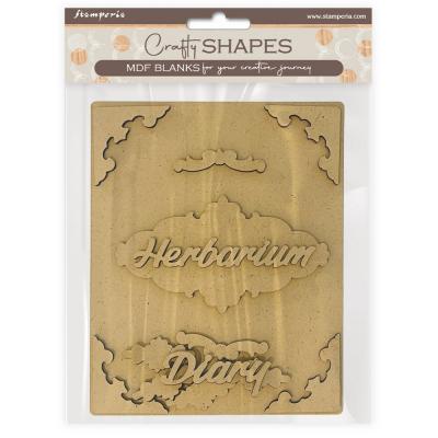 Stamperia Herbarium Silvae - Diary Cover