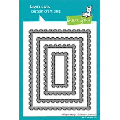 Lawn Fawn Lawn Cuts - Postage Rectangle Stackables