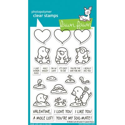 Lawn Fawn Stempel - A Mole Lot Of Love