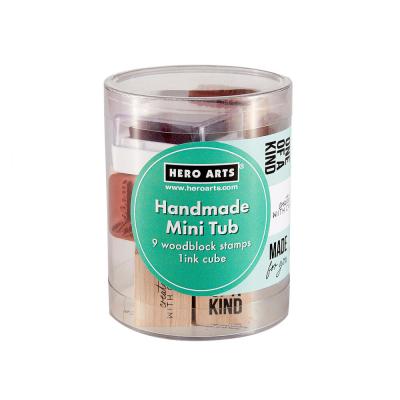 Hero Arts Woodblock Stamps - Handmade Mini Tub