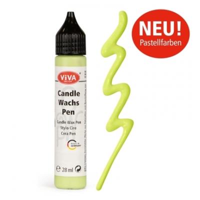 ViVa Decor Candle Wachs Pen - Pastellgrün