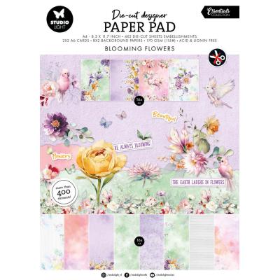 Studio Light Die-Cut Paper Pad - Blooming Flowers