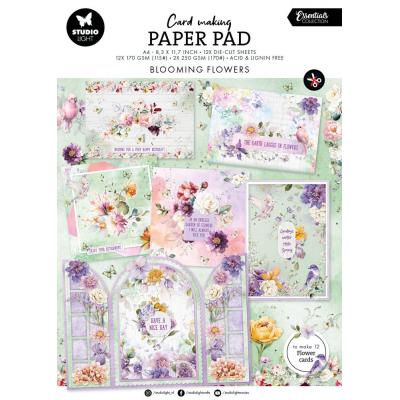 Studio Light Card Making Paper Pad - Blooming Flowers