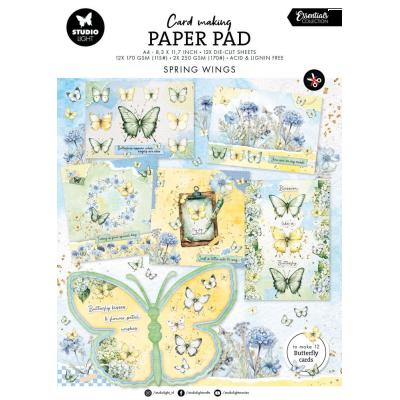 Studio Light Card Making Paper Pad - Spring Wings