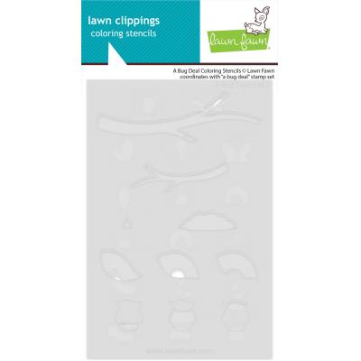 Lawn Fawn Lawn Clippings Coloring Stencils - A Bug Deal