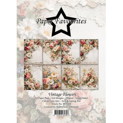 Paper Favourites Paper Pad - Vintage Flowers