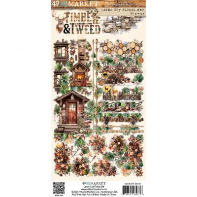 49 And Market Timber And Tweed - Laser Cut Floral