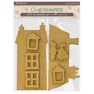 Stamperia Family Crafty Shapes - House And Mice