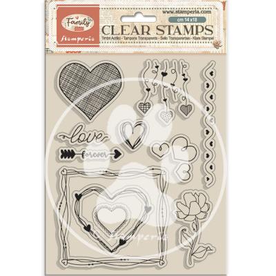 Stamperia Family Stempel - Hearts