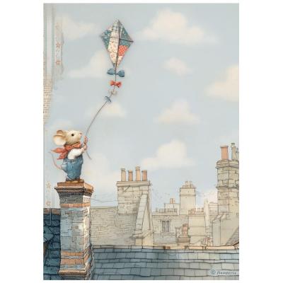 Stamperia Family Rice Paper - Kite