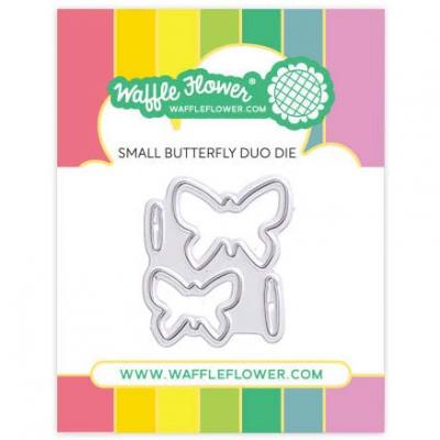 Waffle Flower Dies - Small Butterfly Duo