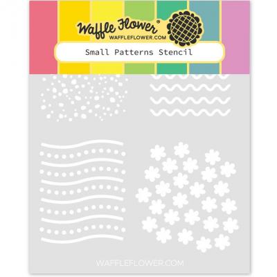 Waffle Flower Stencil - Small Patterns