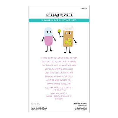 Spellbinders This Is Life Dies and Stamps - Favorite Side Effect