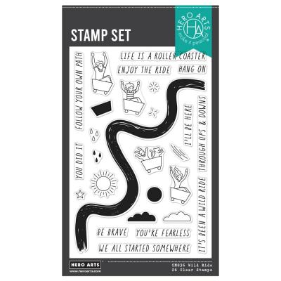 Hero Arts What A Ride Stempel - Wild Ride