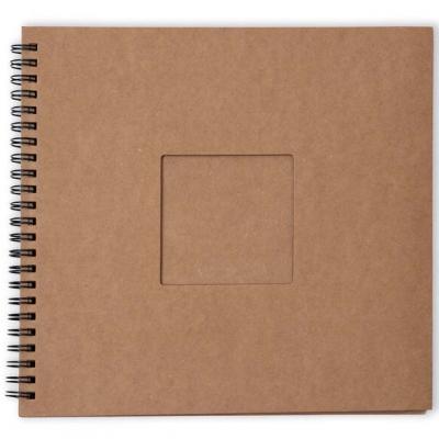 StudioLight Spiral Bound Passe-Partout Journal - Kraft