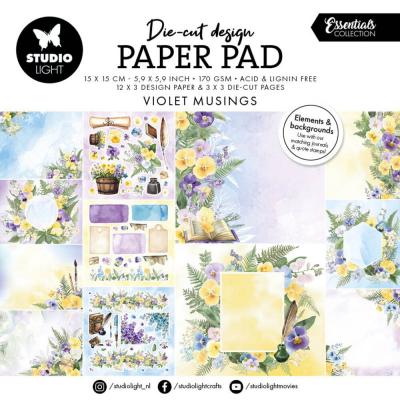 StudioLight Violet Musings Die-Cut Paper Pad