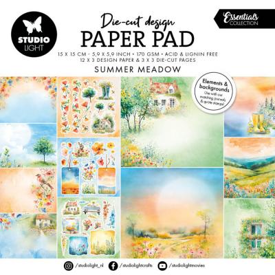 StudioLight Summer Meadow Die-Cut Paper Pad