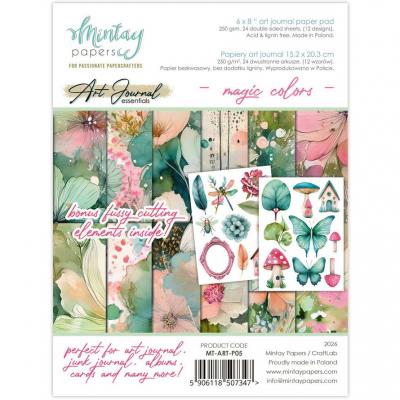 Mintay Art Journal Paper Pad - Magic Colors