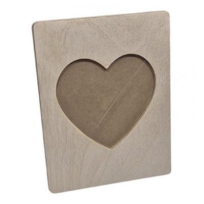 Kippershobby Bilderrahmen mit Herz-Öffnung