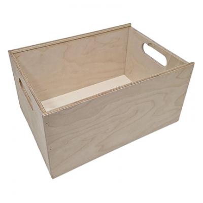 Kippershobby Aufbewahrungskiste mit Plexiglas-Schiebedeckel