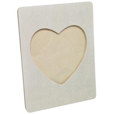 Kippershobby Bilderrahmen mit Herz-Öffnung