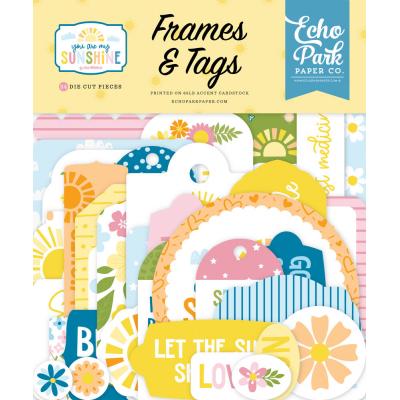 Echo Park You Are My Sunshine - Frames & Tags