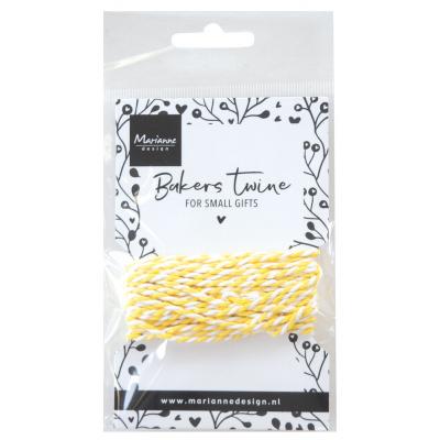 Marianne Design Bakers Twine - Yellow/White