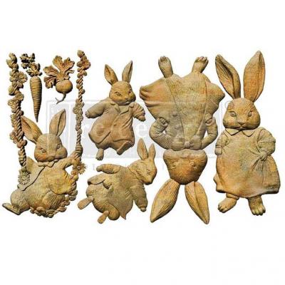 Prima Marketing Re-Design Decor Mould - Bunny Trail Tales