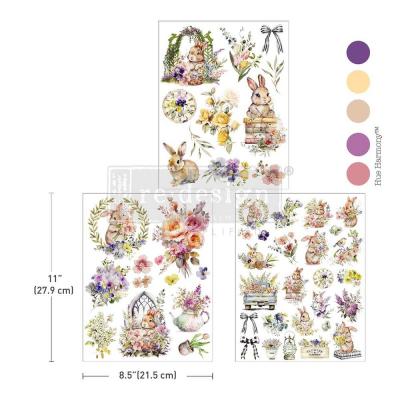 Prima Marketing Re-Design Middy Transfers - Hop Into Spring