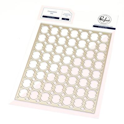 Pinkfresh Studio Artful Foundations Coverplate Die - Lattice Glow