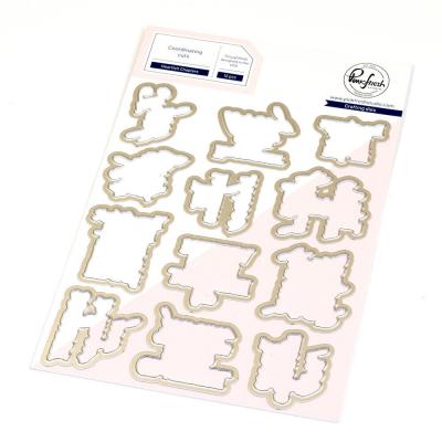 Pinkfresh Studio Artful Foundations Die - Heartfelt Chapters