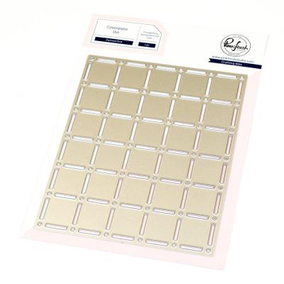 Pinkfresh Studio Artful Foundations Coverplate Die - Refined Grid