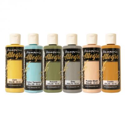 Stamperia Daisy Art Allegro Paint Kit