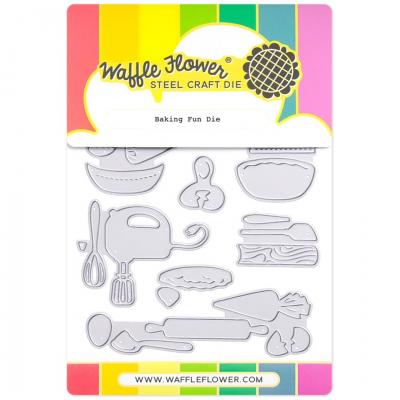 Waffle Flower Dies - Baking Fun