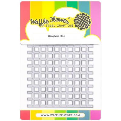 Waffle Flower Dies - Gingham