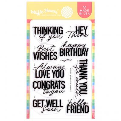 Waffle Flower Stempel - Mixed Sentiments