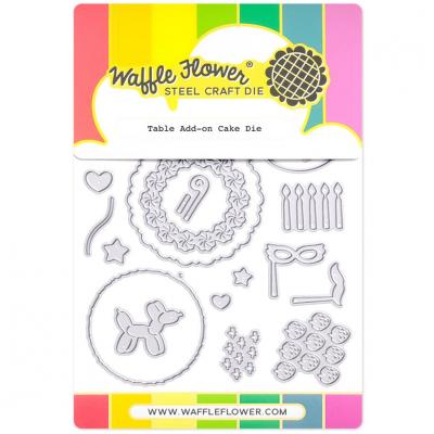 Waffle Flower Dies - Table Add-on Cake