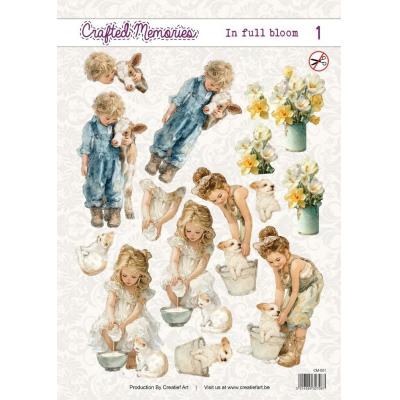 Creatief Art In Full Bloom 1 Crafted Memories - Creative CutOuts