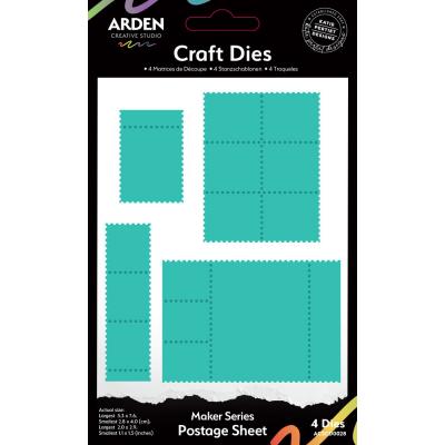Arden Creative Studio Maker Series Dies - Postage Sheet
