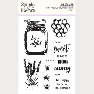 Simple Stories Simple Vintage Lavender Fields Stempel