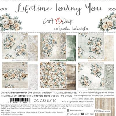 Craft O'Clock Lifetime Loving You - Paper Set