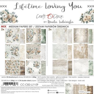 Craft O'Clock Lifetime Loving You - Medium Paper Set
