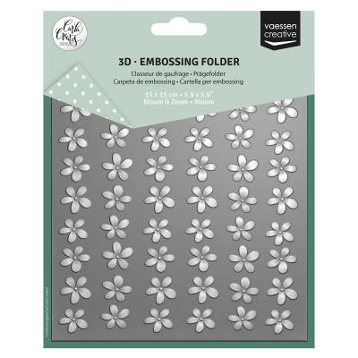 Vaessen Creative 3D Embossing Folder - Bloom