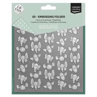 Vaessen Creative 3D Embossing Folder - Zoom