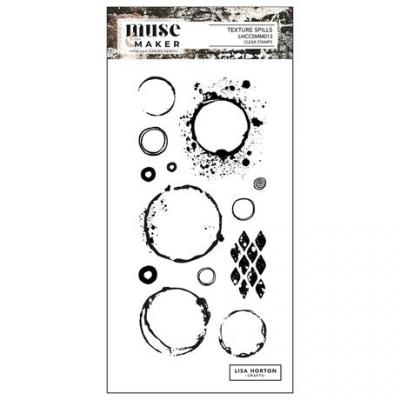 Lisa Horton Crafts Muse & Maker Stempel - Texture Spills