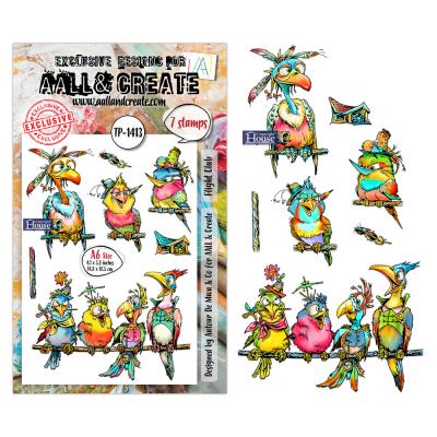 Aall and Create Pun & Paws Stempel - Flight Club