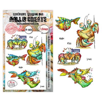 Aall and Create Pun & Paws Stempel - Crabsolutely Not