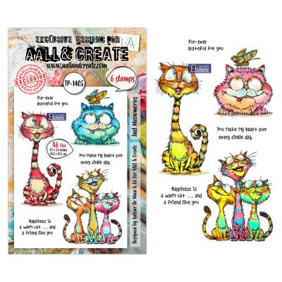 Aall and Create Pun & Paws Stempel - Just Meowmories